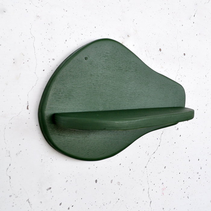 Hanah Home Meh220 Estantería de Pared de Madera Verde
